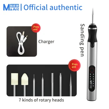  MaAnt D2 Laadimine Traadita Väikeste Pihuarvutite Kiip poleerimine Pen MINI Electric Nikerdamist Pen Lihvimis Masin Mobiilne Telefon